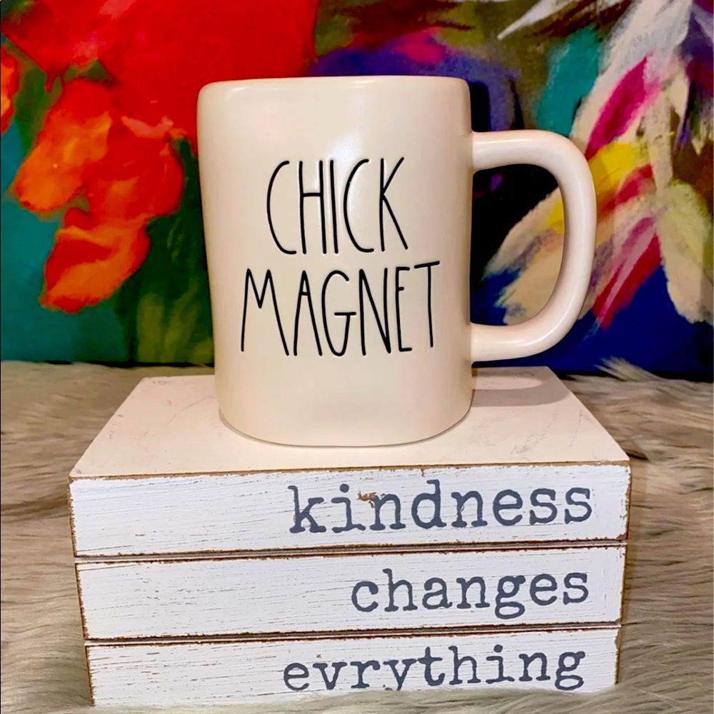 Rae Dunn chick magnet mug